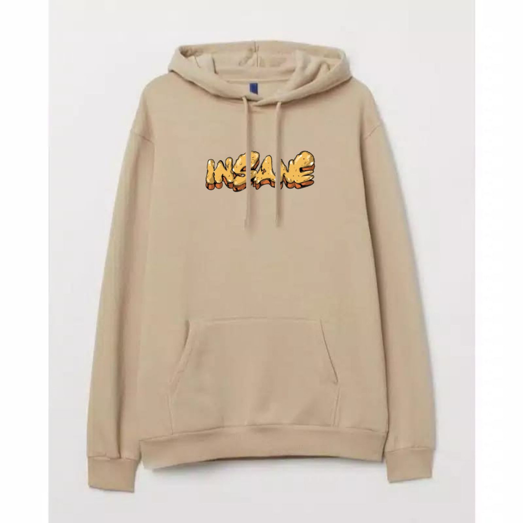 Hoodie Jumper INSANE Jaket Unisex Pria Wanita Size L - XXL