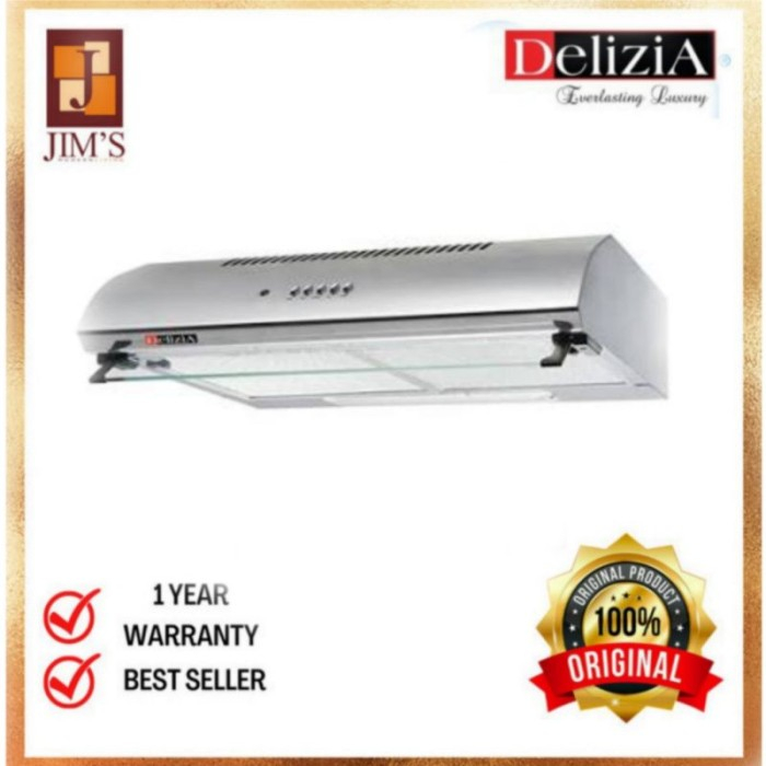 Delizia DSU9A8IX Cooker Hood