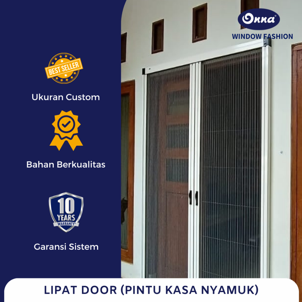 Onna Lipat Door / Pintu Kasa Nyamuk