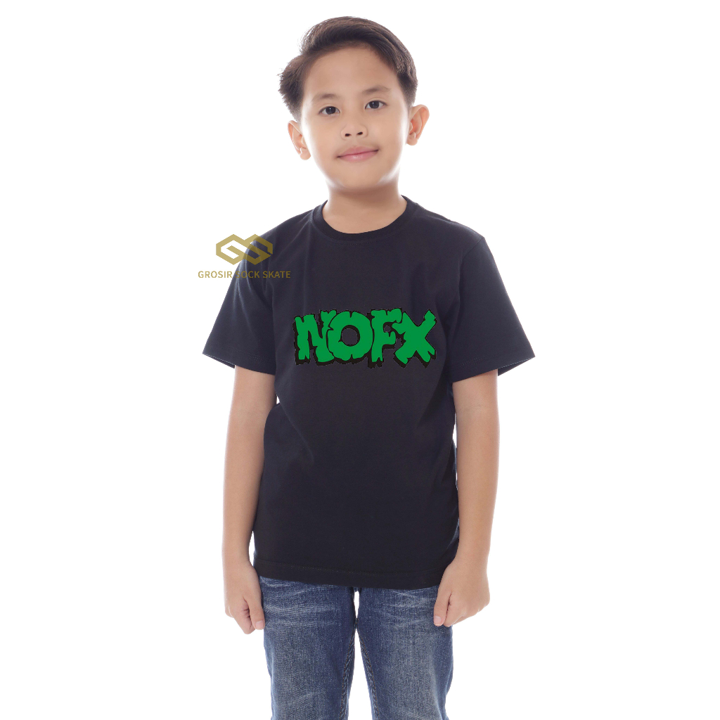 KAOS BAND ANAK/ KAOS MUSIK NOFX USIA 1-12 TAHUN