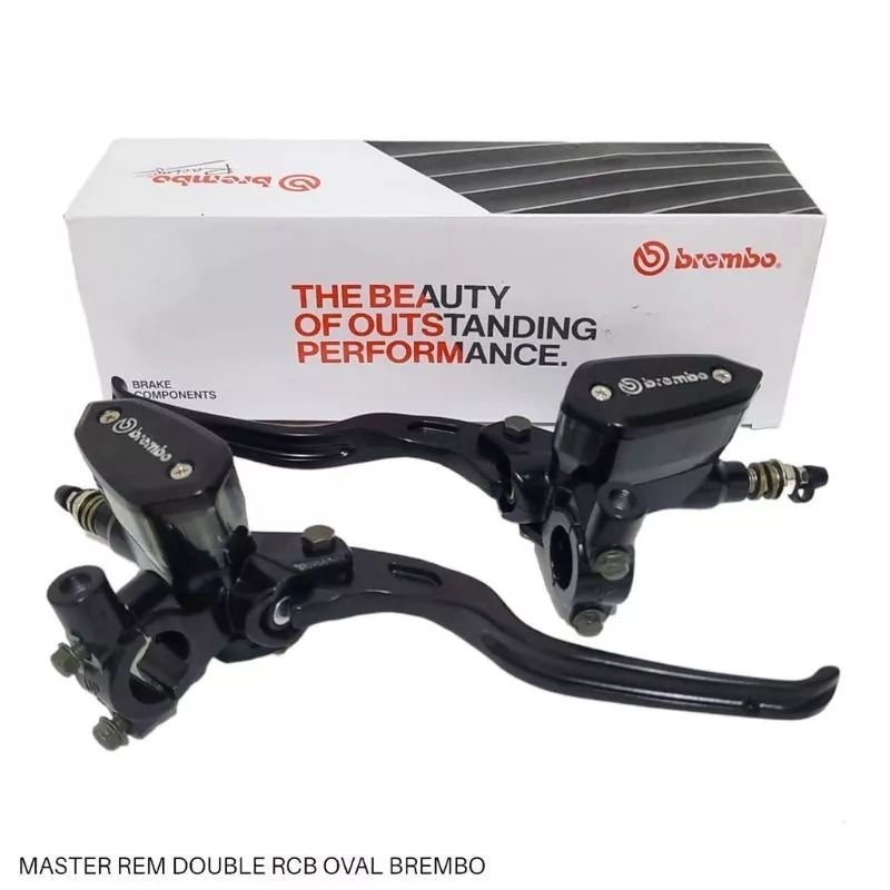MASTER REM BREMBO  2 TABUNG OVAL 14MM UNIVERSAL NMAX/PCX/AEROX /ADV/Mio/Vario