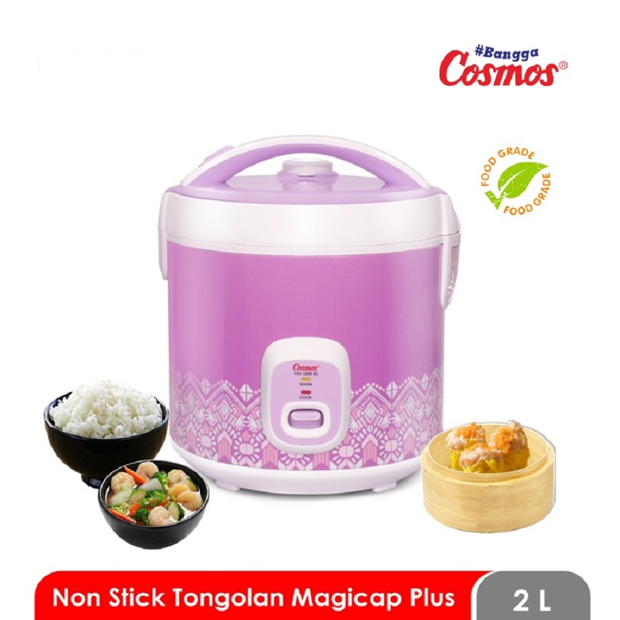 Rice Cooker Magic Com Cosmos 2L 2 Liter Batik Series CRJ-5208BC