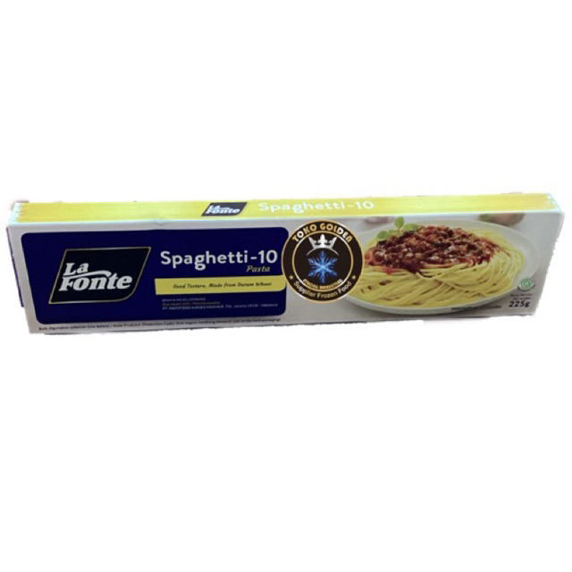 

la fonte spaghetti 225gr / spageti