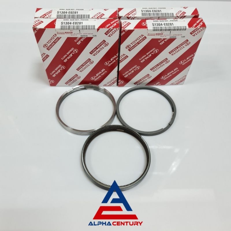 RING PISTON SET HINO DUTRO HT 125 HT125 GARANSI 1 BULAN