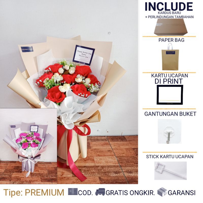 BUKET BUNGA WISUDA – EKSAR - BUCKET BUNGA ARTIFICIAL  - BOUQET ULANG TAHUN - BUKET BONEKA BUKET WISU