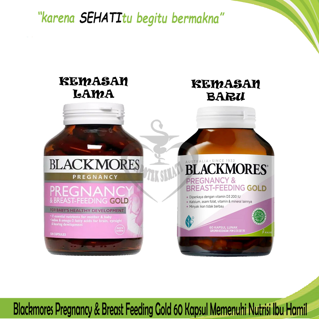 Blackmores Pregnancy &amp; Breastfeeding Suplemen Ibu Hamil Menyusui