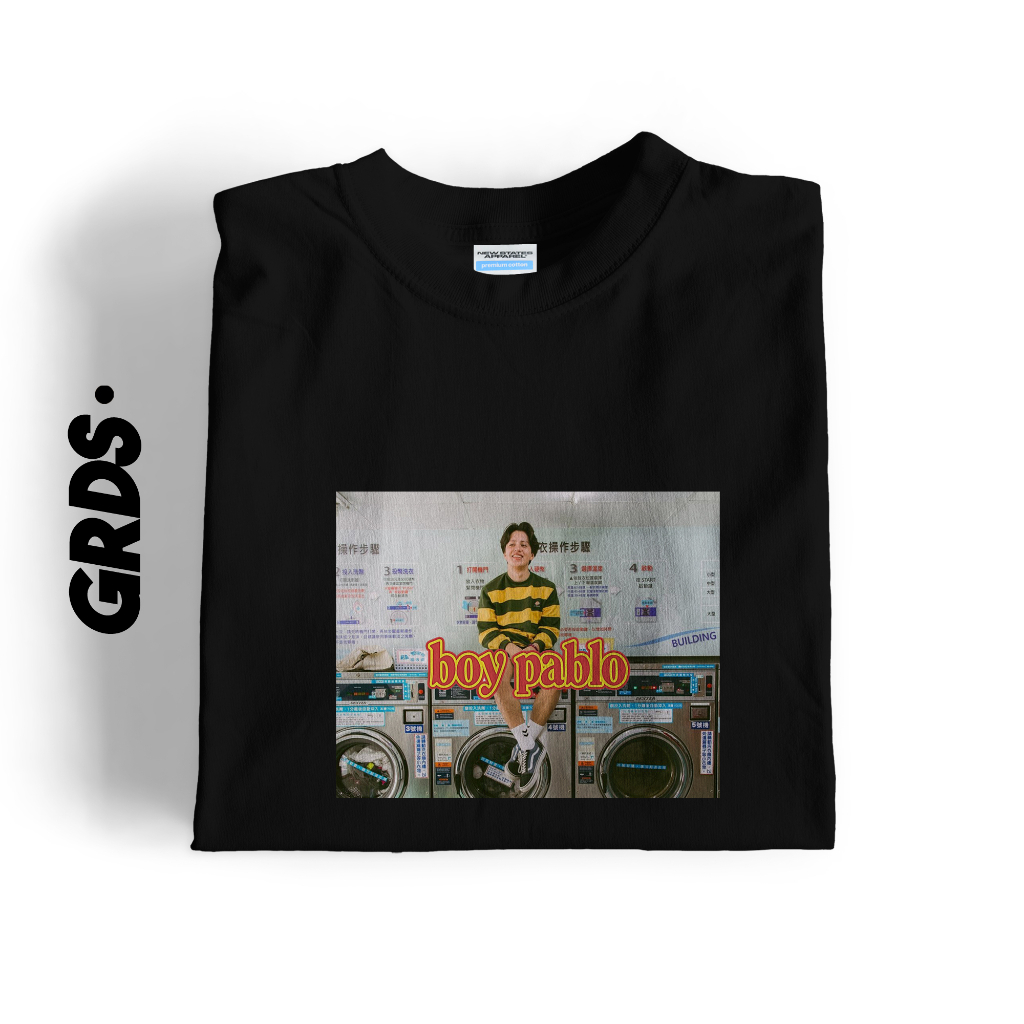 KAOS BOY PABLO / T-SHIRT BOY PABLO / FREE STICKER