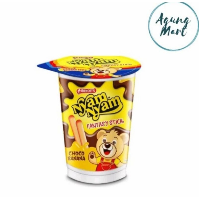 

Arnott's Biscuit Nyam-Nyam Stick Choco Cup 25g