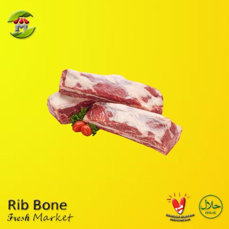 

[JAKBAR] Rib Bone Tulang Iga Sapi Import AUS Pack 450gr - 500gr