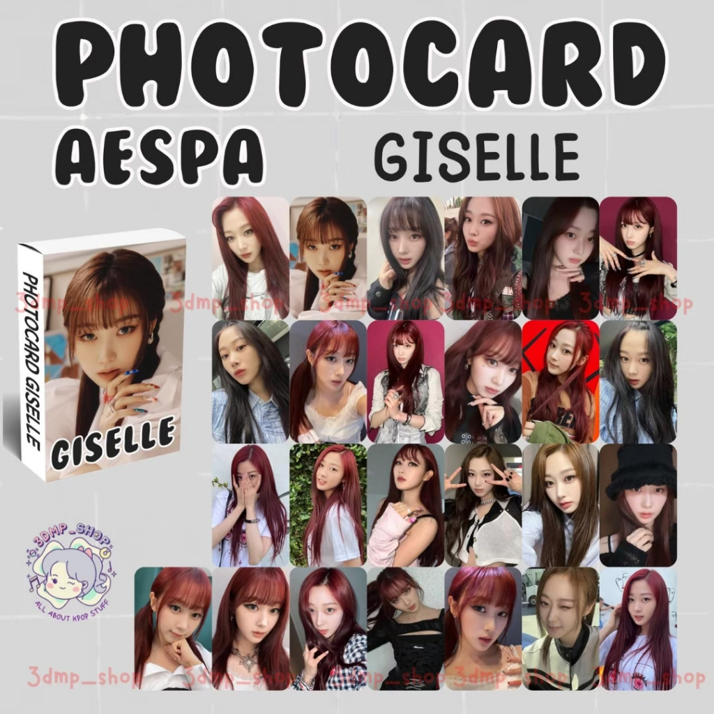 [25 lembar] photocard lomo photo card lomocard AESPA Karina Ningning Winter Giselle