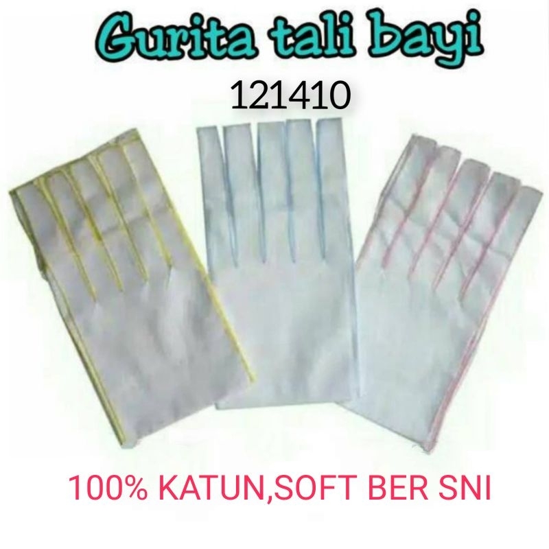 GURITA TALI BAYI KATUN HALUS 6pc SOFT LEMBUT