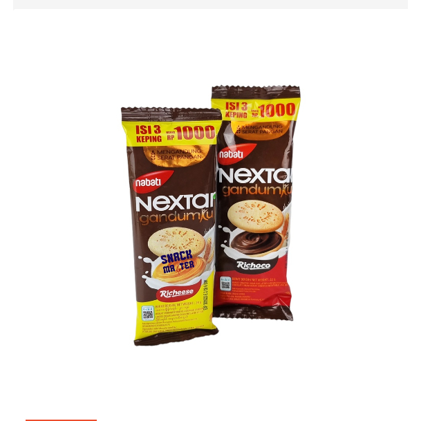 

Nabati Nextar Gandum Ku- Netto 22 gram