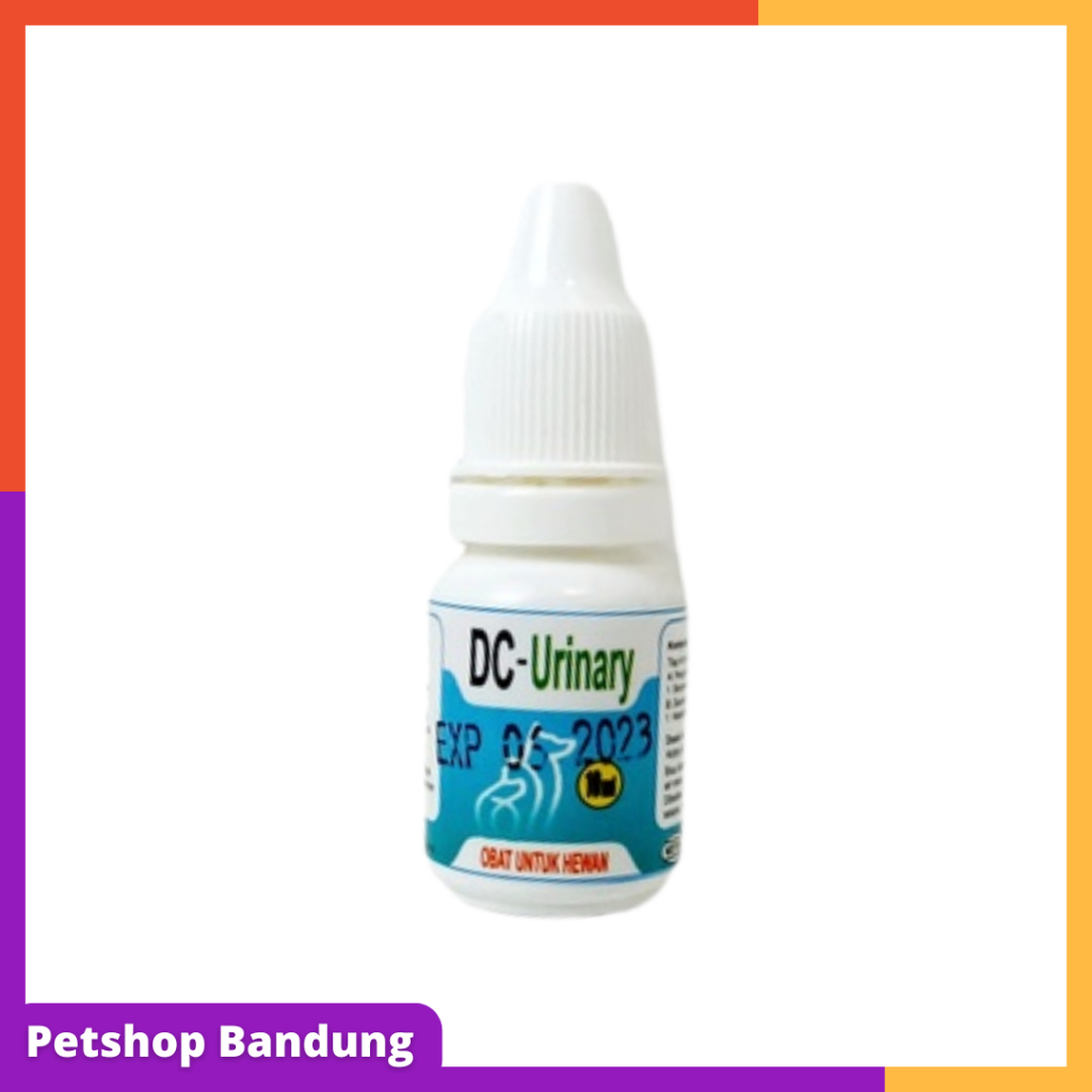 PETSHOP BANDUNG DC URINARY 10ml - Obat Batu Ginjal Kucing & Anjing