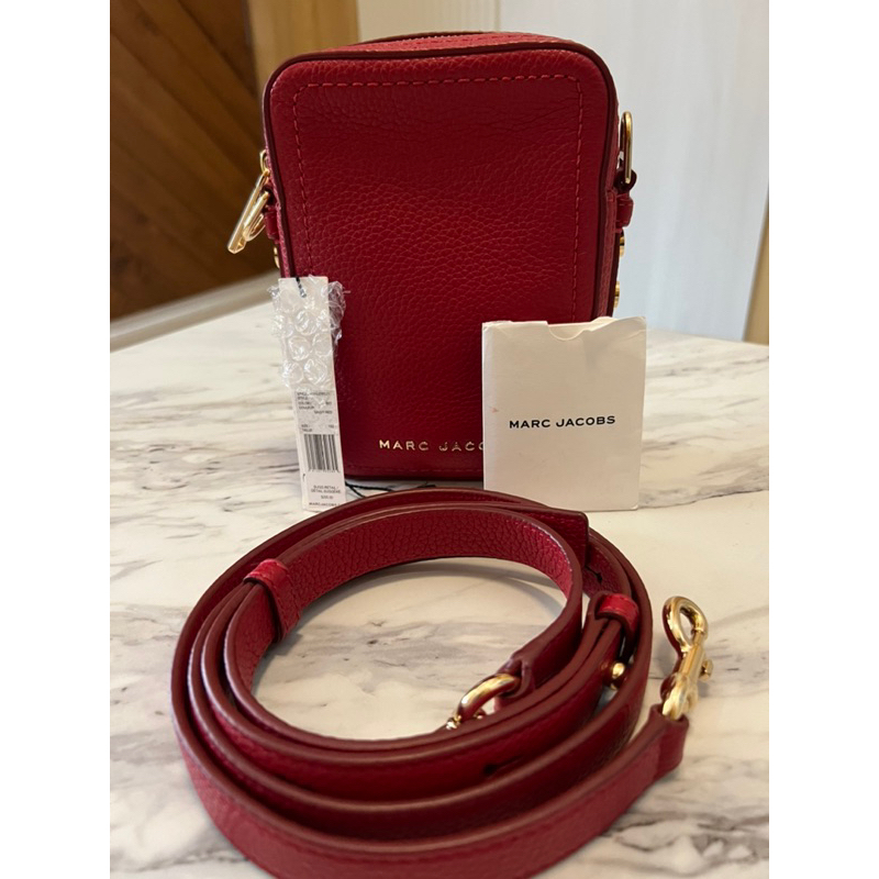 FREE ONGKIR. Preloved Marc Jacobs Phone Bag cross Body