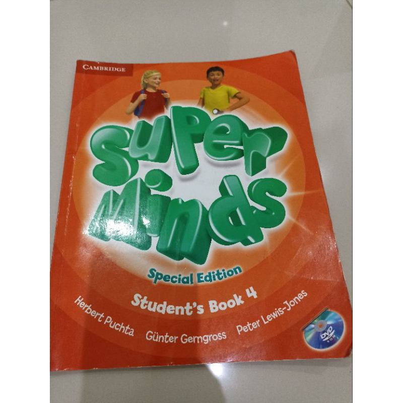 preloved buku SUPER MINDS, STUDENT'S BOOK special edition, kelas 1,3, 4 dan 5 SD CAMBRIDGE