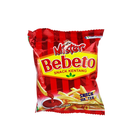 

STT Mister Bebeto Snack Kentang - Netto 8 gr