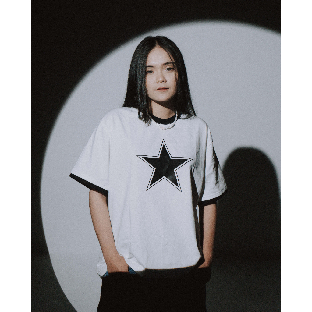 CROP BOXY TEE | STAR SERIES | YIKESALLDAY