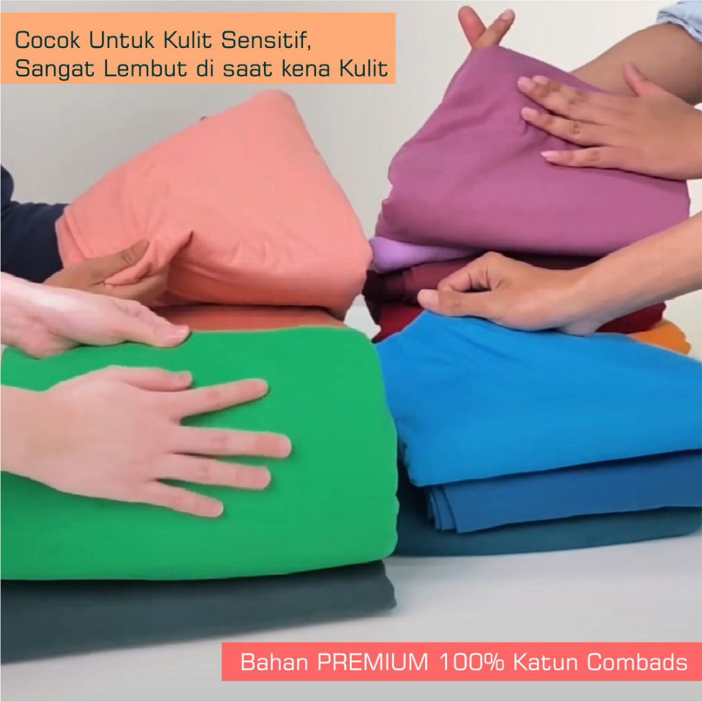 Dikids Kaos Oversize Anak Katun Combads Premium Usia 3-13 tahun | Kidswear OVERSIZE Basic Tee