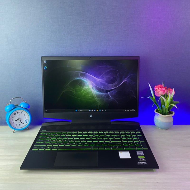 Laptop Hp Pavillion Gaming i5-10300U 16GB 512GB SSD RTX 2060 MULUS