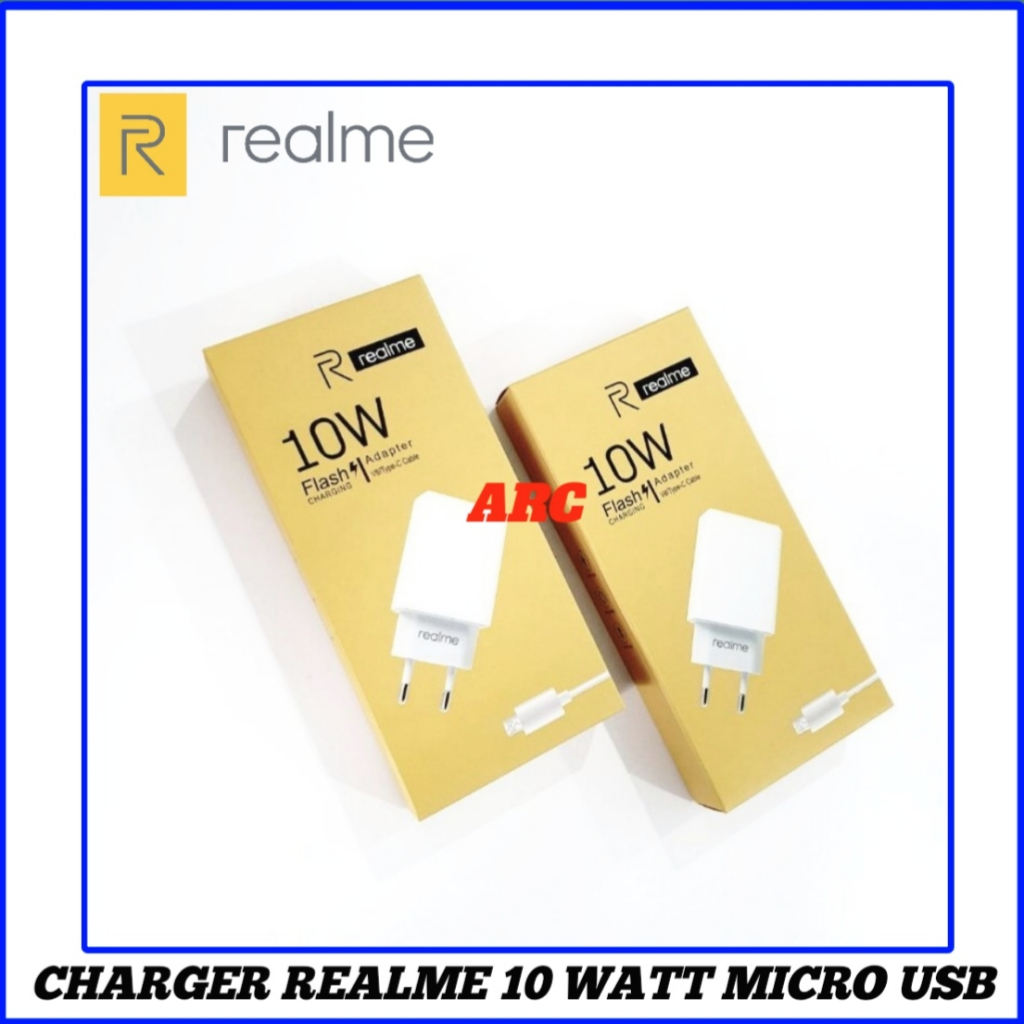 Charger Realme C21 Original 100% Micro USB 10 Watt
