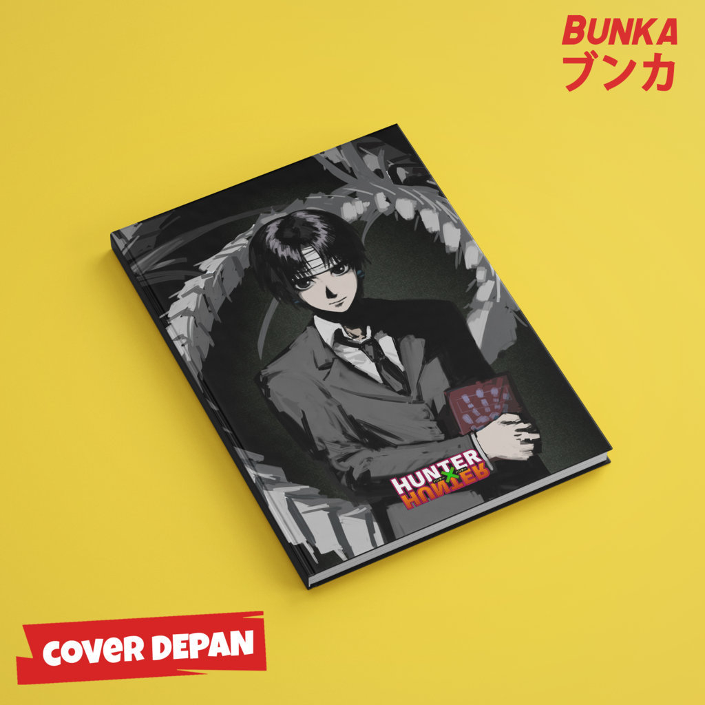 

Note Book Anime Hunter x Hunter Genei Ryodan Chrollo Lucilfer Hardcover A5 Buku Tulis Catatan Notes Agenda Planner Jurnal vintage buku catatan story book kado anniversary valentine cowok cewek murah