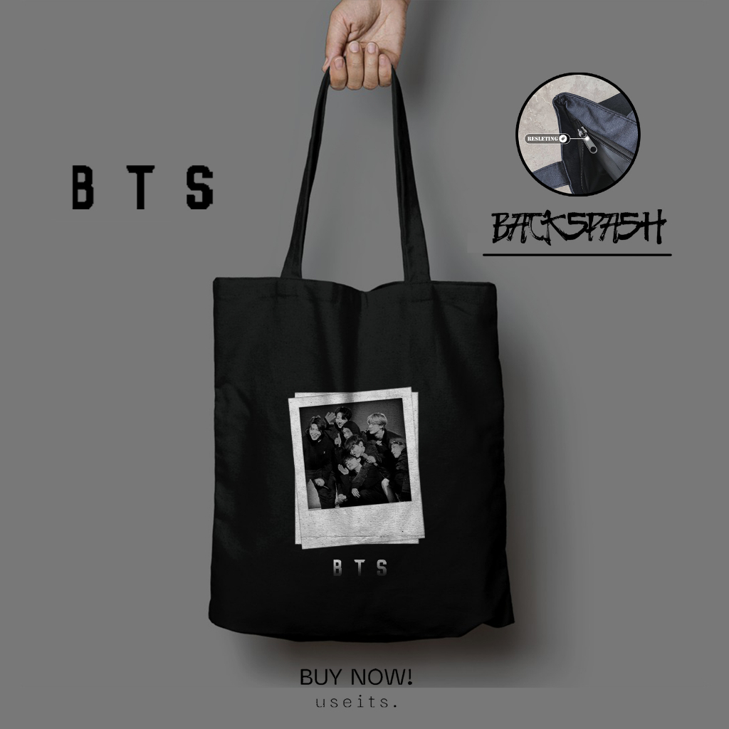 Totebag Tas BTS ARMY Custom Pria Wanita - BTS ARMY II THD