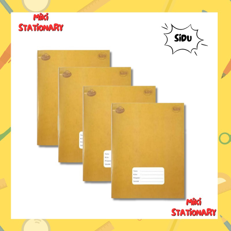 

sampul buku coklat sidu 20 lembar