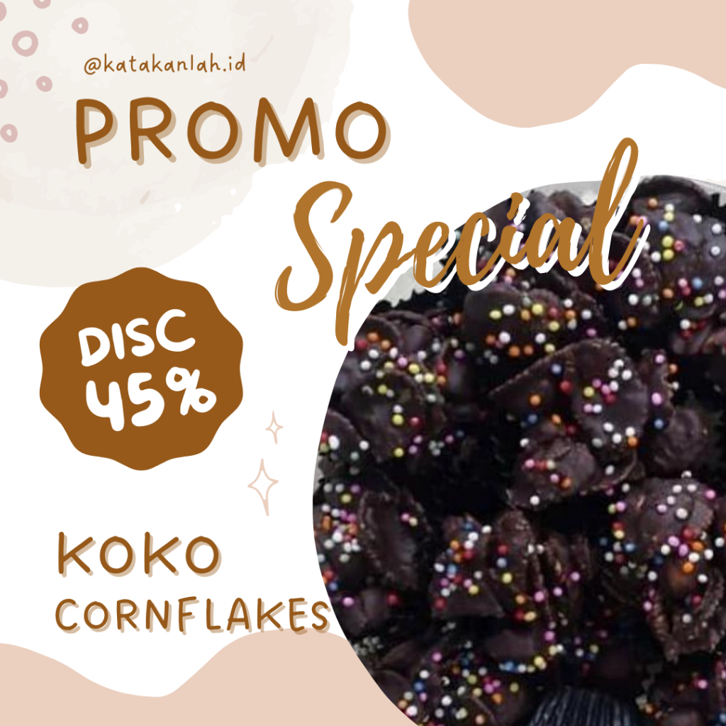 

KUE KERING KOKO CORNFLAKES [250GR] SPESIAL HOMEMADE (BEST SELLER)