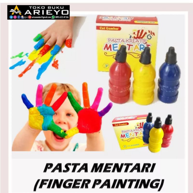 

ORIGINAL|PASTA WARNA MENTARI | FINGER PAINTING