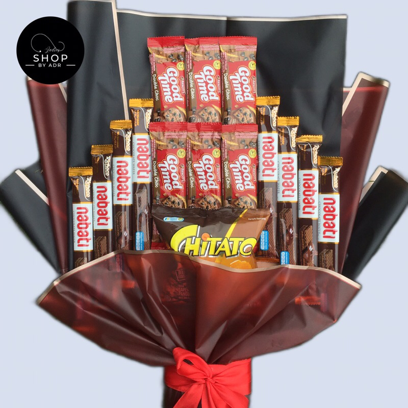 

Buket Snack Good Time | Buket Murah Kado Wisuda Bouquet Jajan