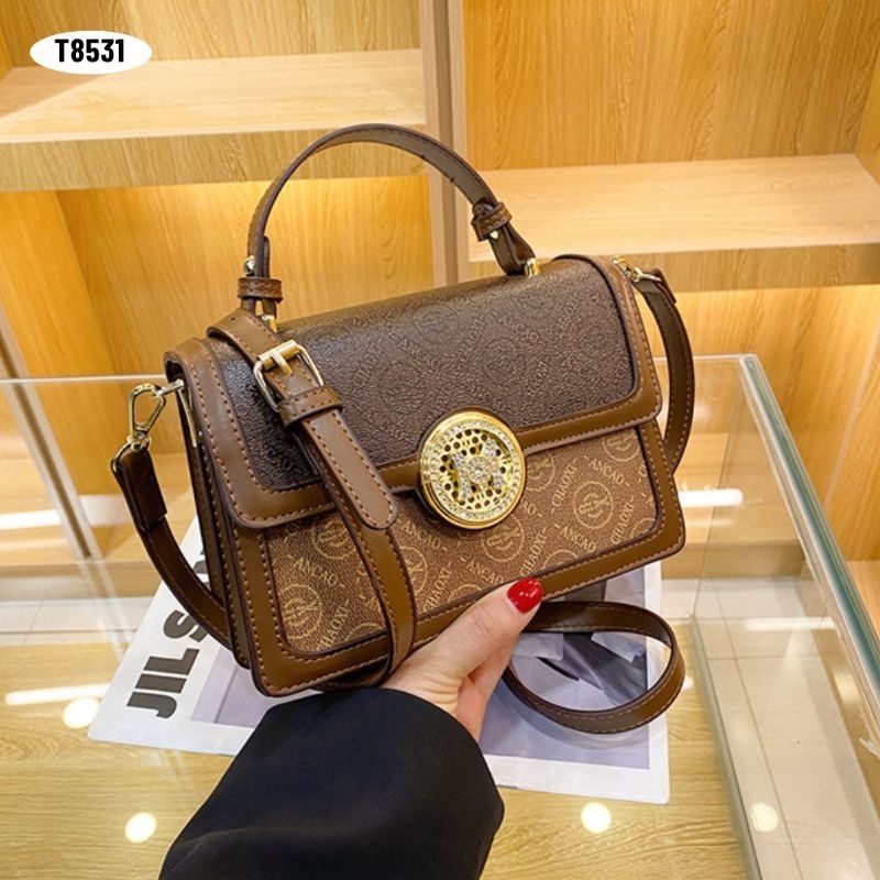 [IMPORT] T8531 - TAS SELEMPANG WANITA FASHION IMPORT - ADA DUSTBAG - 76BAGSTORE