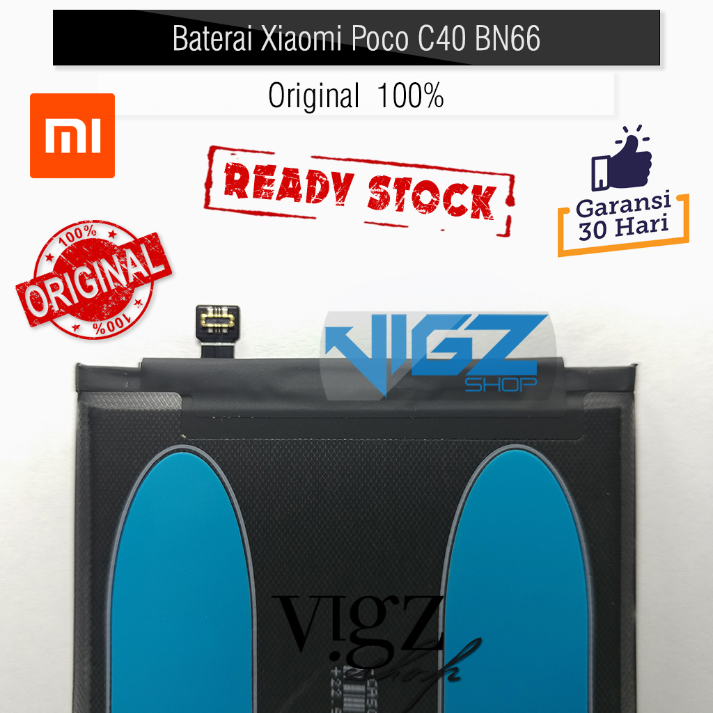 Baterai Xiaomi Poco C40 BN66 Original 100%