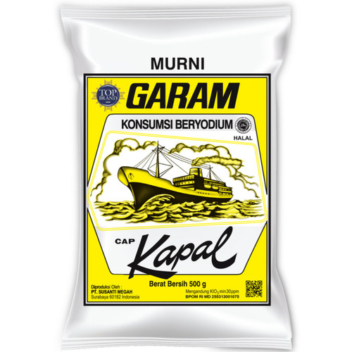 

Garam Kapal 500gr Grosir