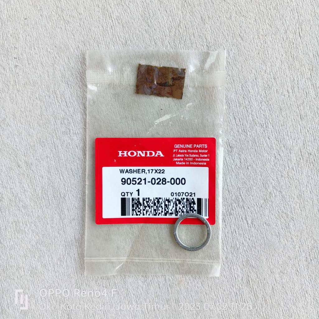 Ring Standar-Jagang Tiger Sonic Supra-GTR Megapro Verza CB-150 Ori AHM