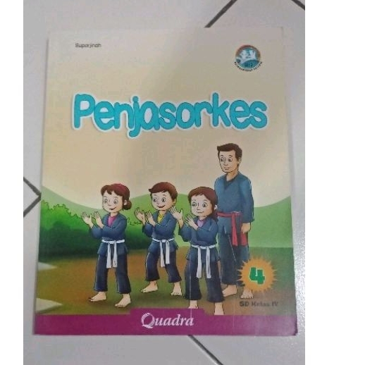 

buku PENJASORKES quadra kelas 4