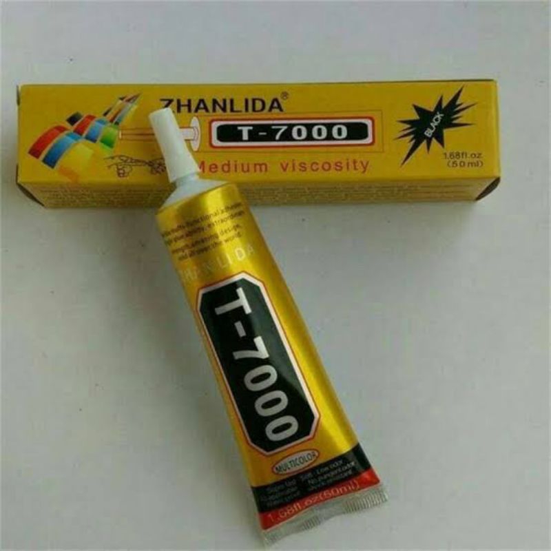 

COD Perekat Lem Touchscreen Lem Lcd T7000 Hitam 50ml