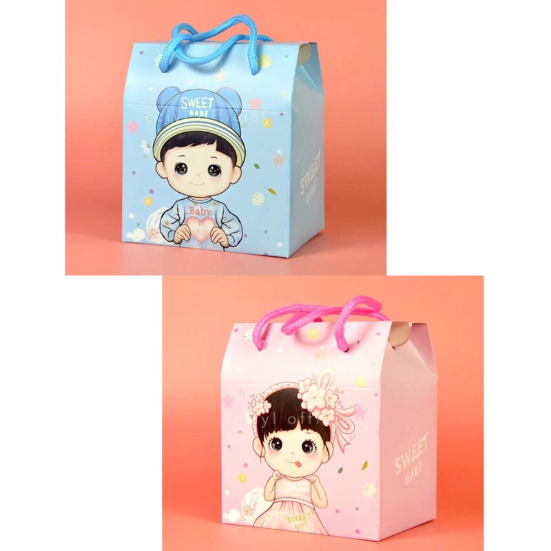 

Paper Bag / Goodie Bag / Souvenir Bag Sweet Baby Boy Girl Tenteng Anak • Cciyl.Wear •