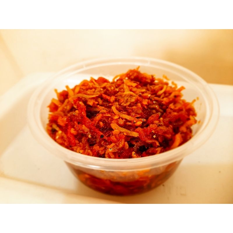

Teri medan balado pedas
