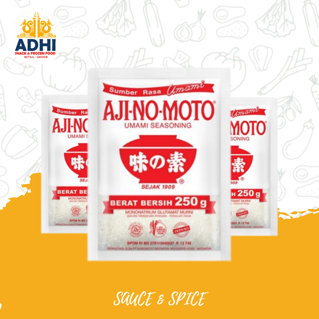 

AJINOMOTO 250GR PENYEDAP RASA