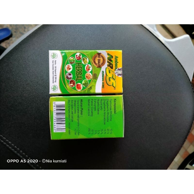 NR 55 AMBECAP HERBAL NR55 AMBECAP NUNGGAL ROSO ORIGINAL