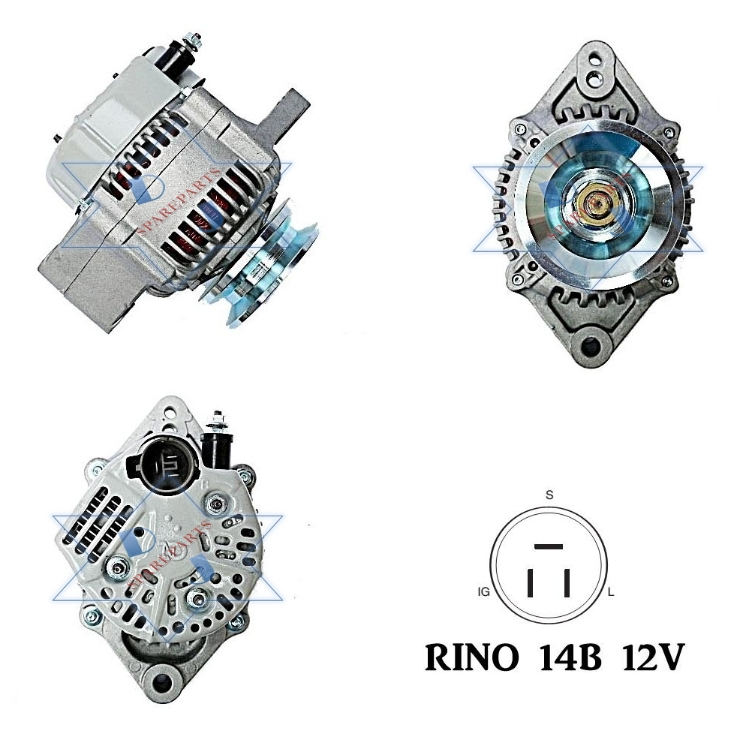 DINAMO AMPERE TOYOTA ALTERNATOR RINO 14B