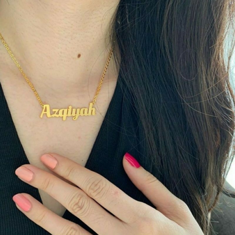 Kalung Ukir Nama Sendiri