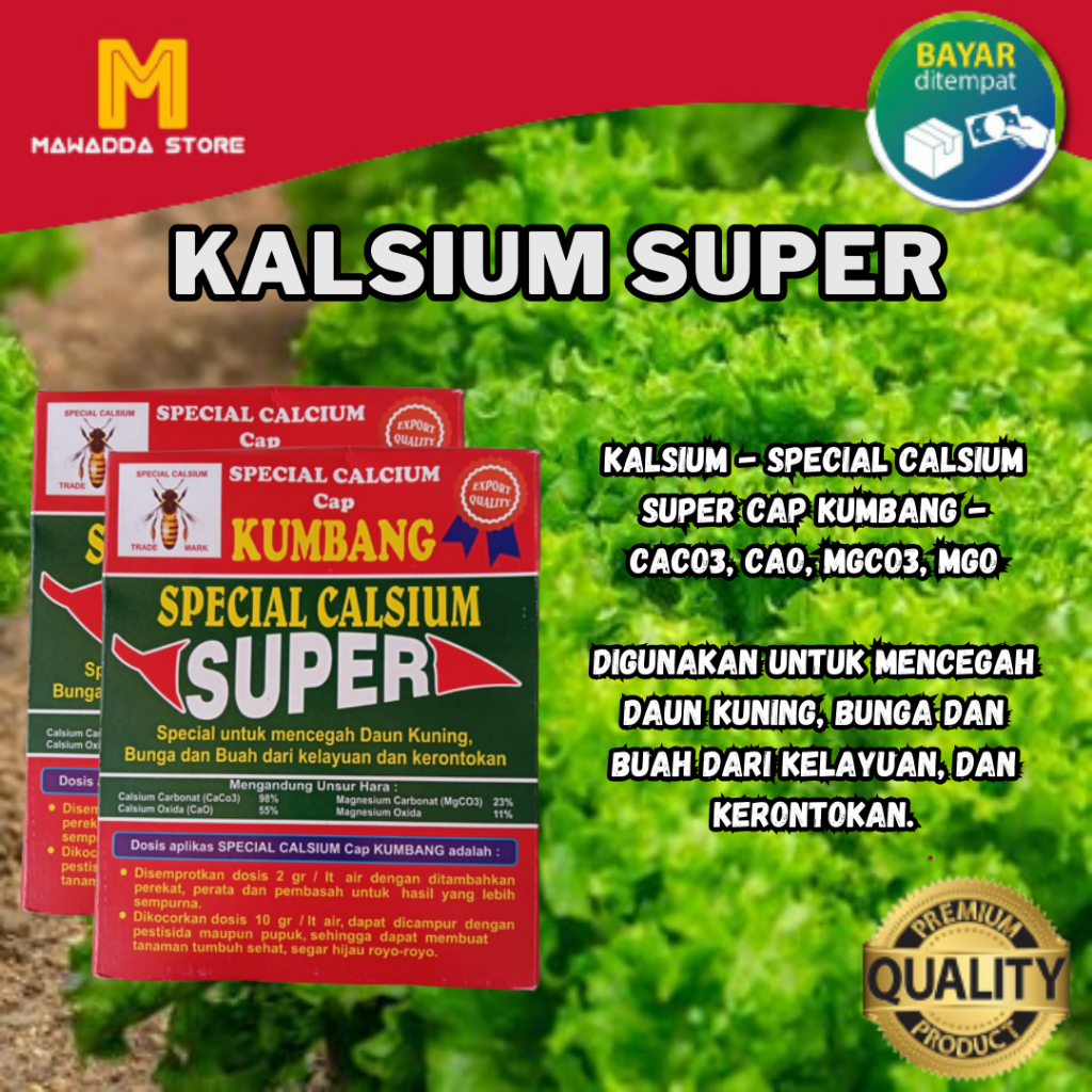 Kalsium CAP KUMBANG SUPER Special Calsium