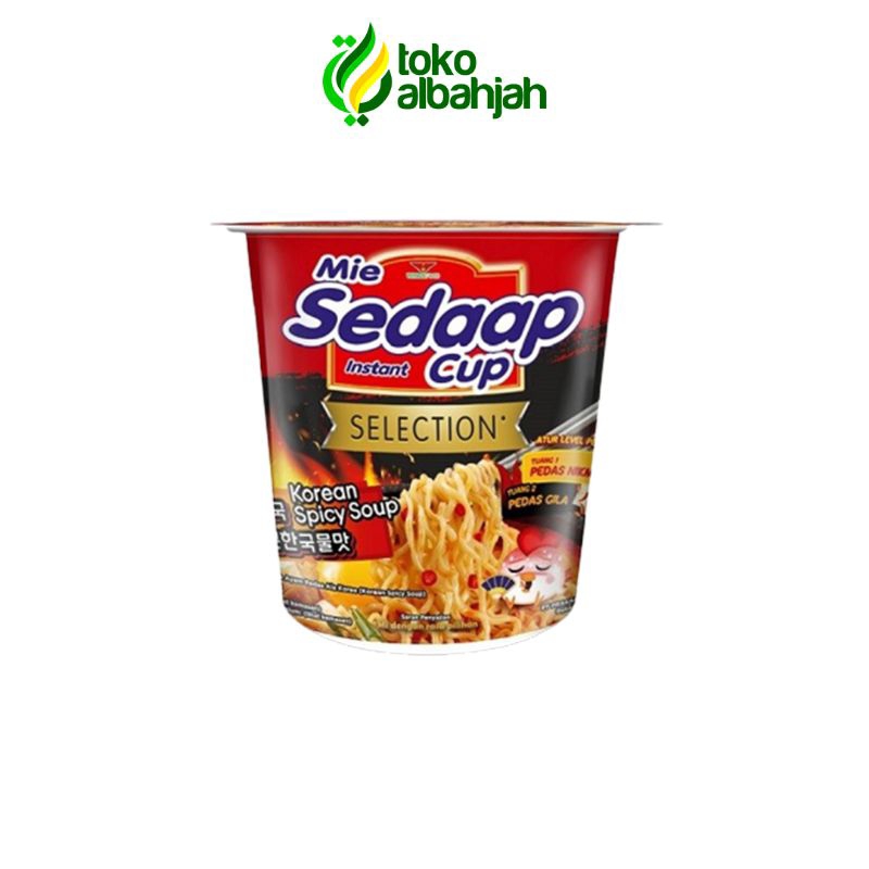 

Mie sedaap cup Korean spicy soup