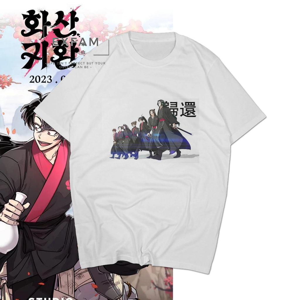 Kaos Baju Return Of Mount Hua Sect Manhwa Sekte Gunung Berbunga Komik Murim Korea