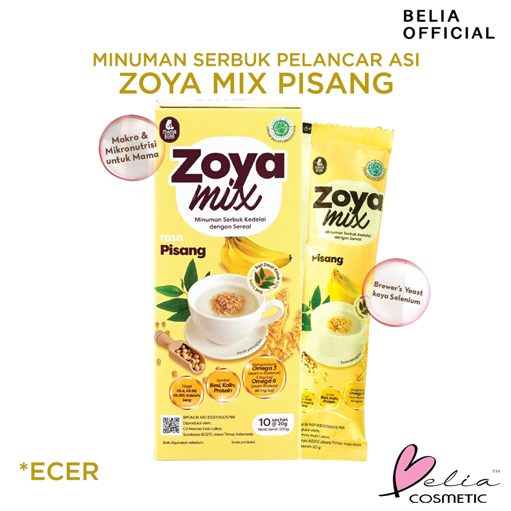 ❤ BELIA ❤ GIFT MAMA BEAR | Teh Pelancar asi | Zoya Mix | Minuman Serbuk kedelai dengan sereal