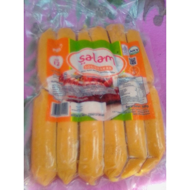 

Sosis Bakar Salam 500gr (12pcs)