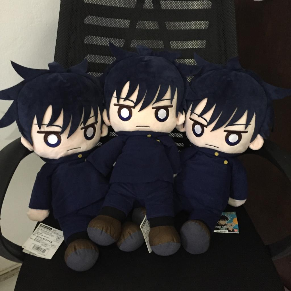 [ OFFICIAL MERCHANDISE ] JJK KUTTARI PLUSH 44CM JUJUTSU KAISEN GOJO SATORU INUMAKI TOGE PLUSH BIG BO