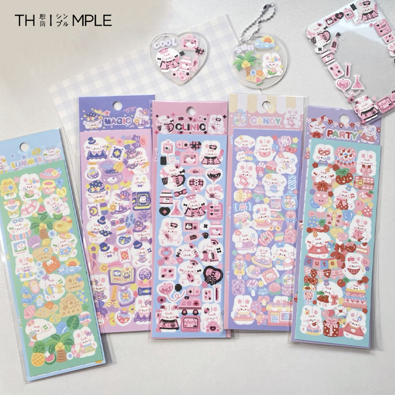 

Stiker Guka Stiker DIY Stiker lucu laser-THIMPLE