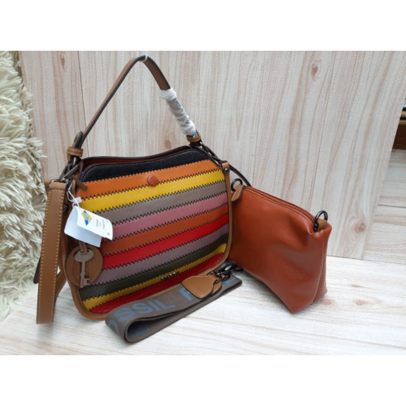 TAS WANITA PELANGI / TAS WANITA IMPORT / TAS WANITA TERBARU / TAS IMPORT WANITA/ TAS RAINBOW KAGAIA 